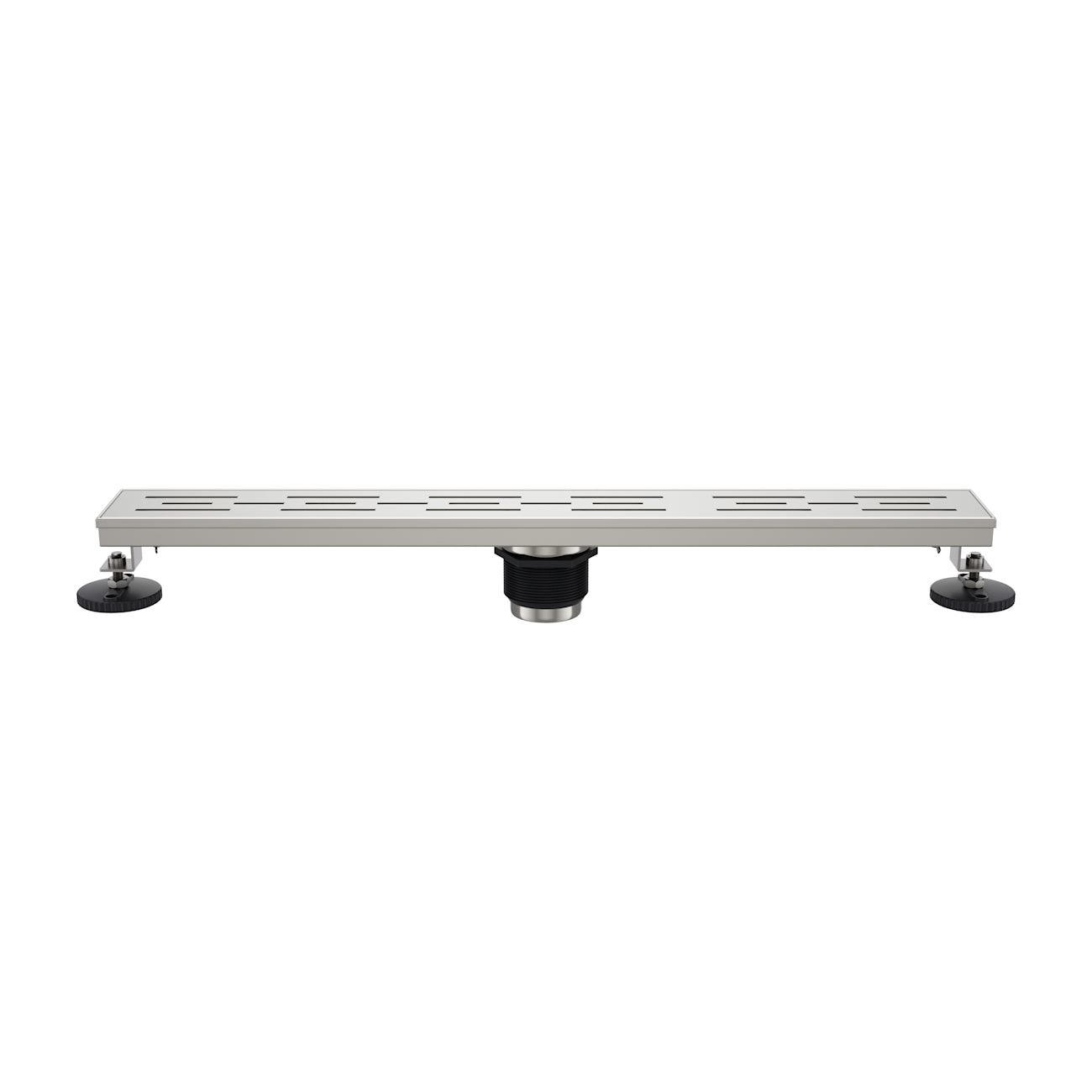 24 Inch Brickwork Linear Shower Drain | Alternative Image 01 | finish:Stainless Steel