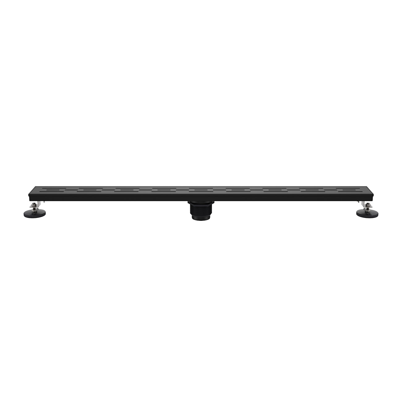 36 Inch Brickwork Linear Shower Drain | Alternative Image 01 | finish:Matte Black