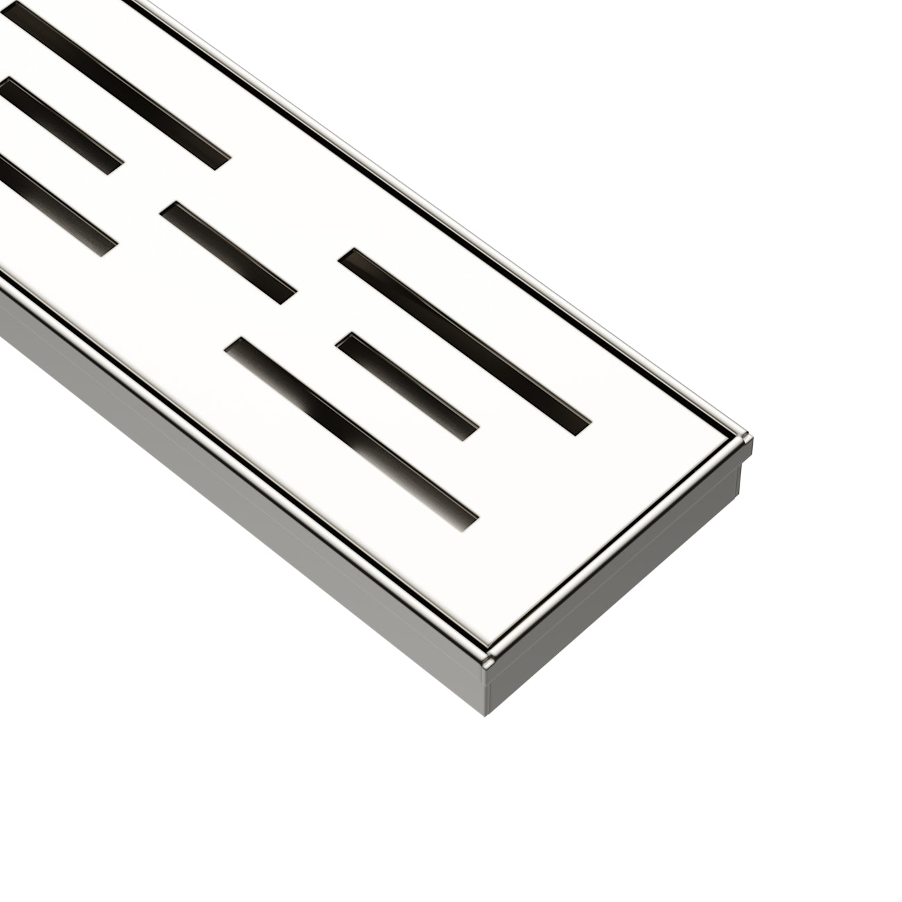 36 Inch Brickwork Linear Shower Drain | Alternative Image 07 | finish:Stainless Steel