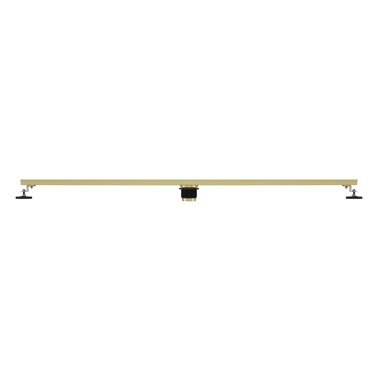 48 Inch Brickwork Linear Shower Drain | Alternative Image 02 | finish:Brushed Brass