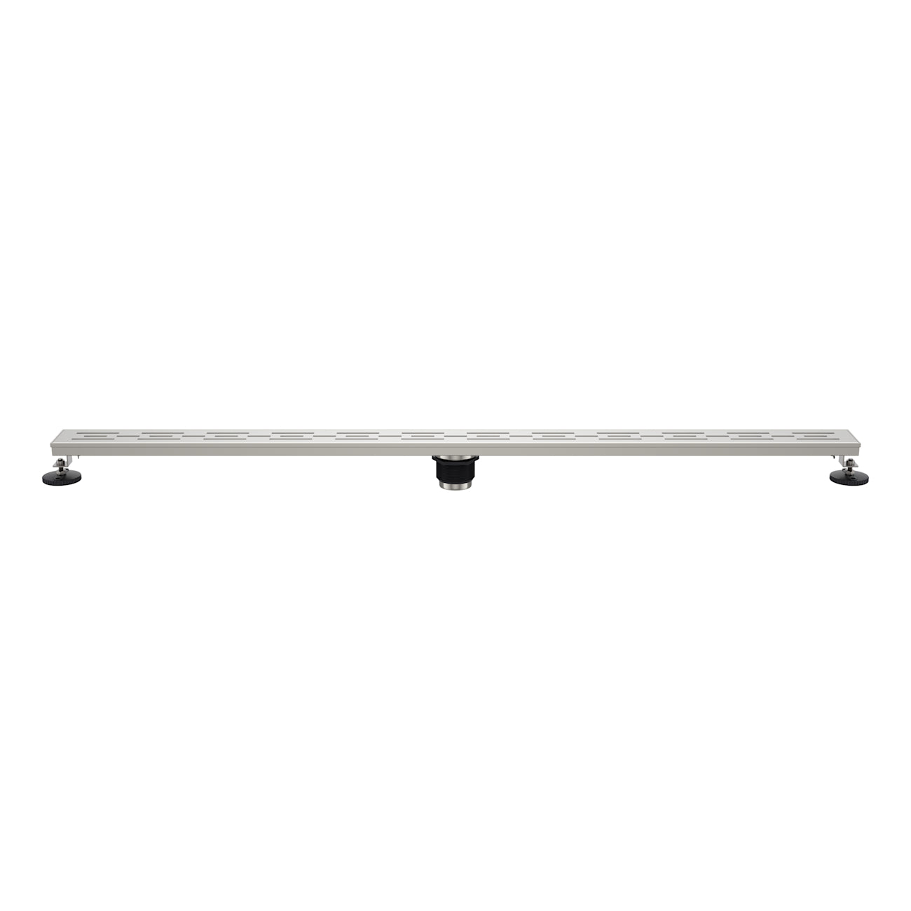48 Inch Brickwork Linear Shower Drain | Alternative Image 01 | finish:Stainless Steel