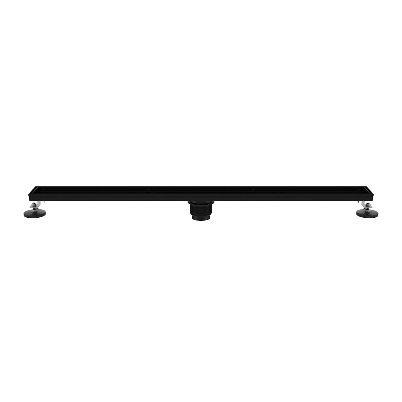 36 Inch Linear Tile Insert Shower Drain | Alternative Image 01 | finish:Matte Black