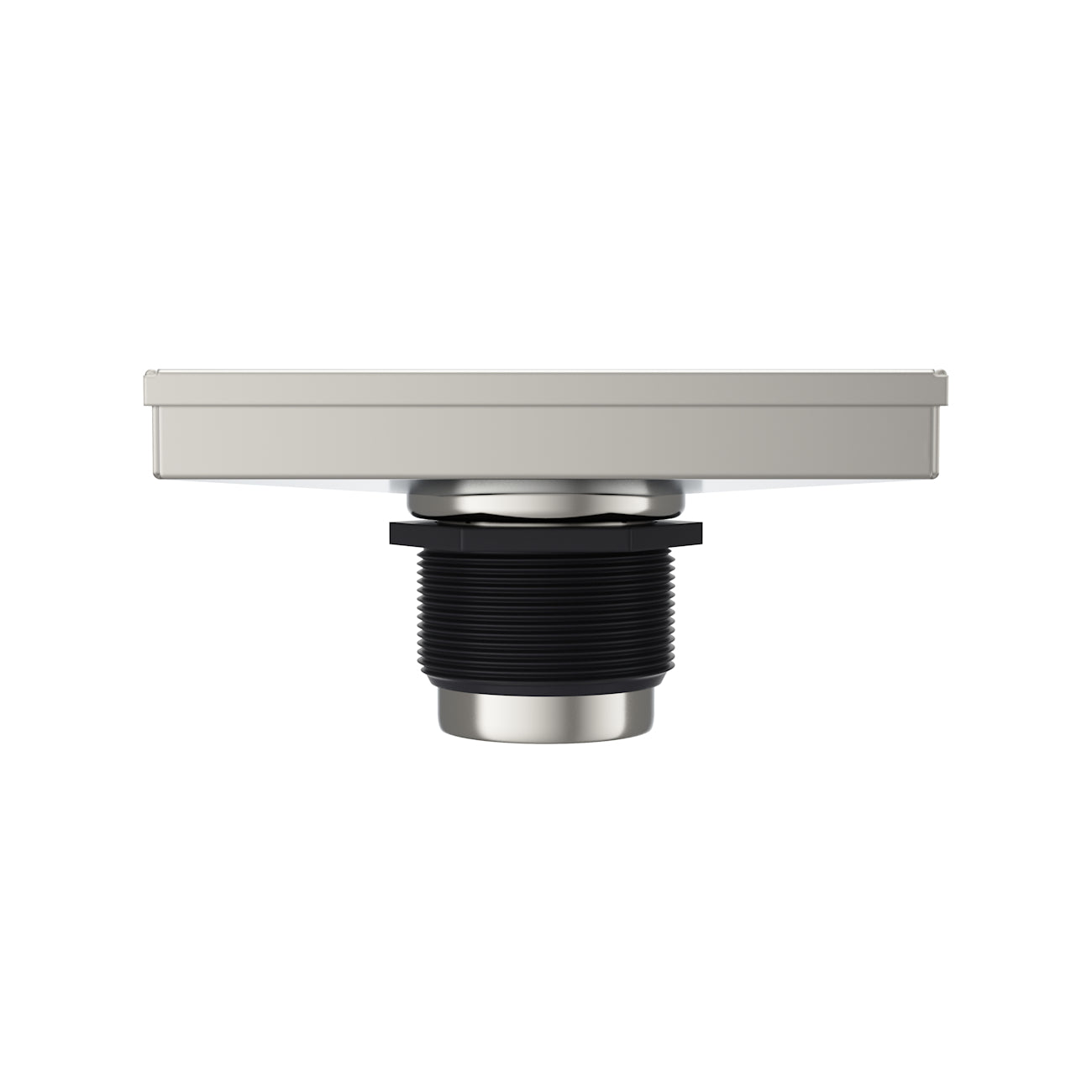 6 Inch Square Tile Insert Shower Drain | Alternative Image 02 | finish:Stainless Steel