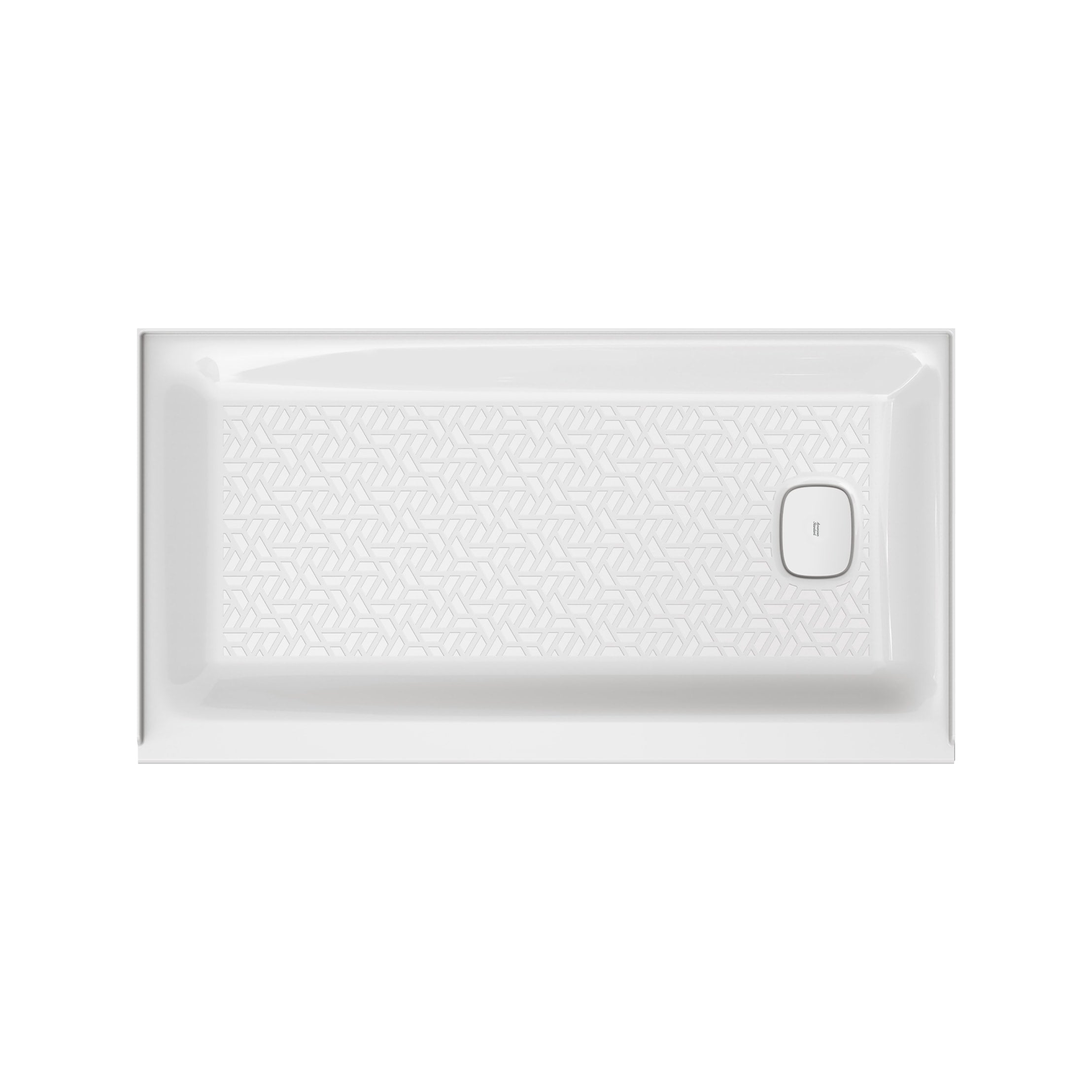 60 x 32-Inch Single Threshold Shower Base with Right-Hand Drain | Alternative Image 01 | drain location:Right