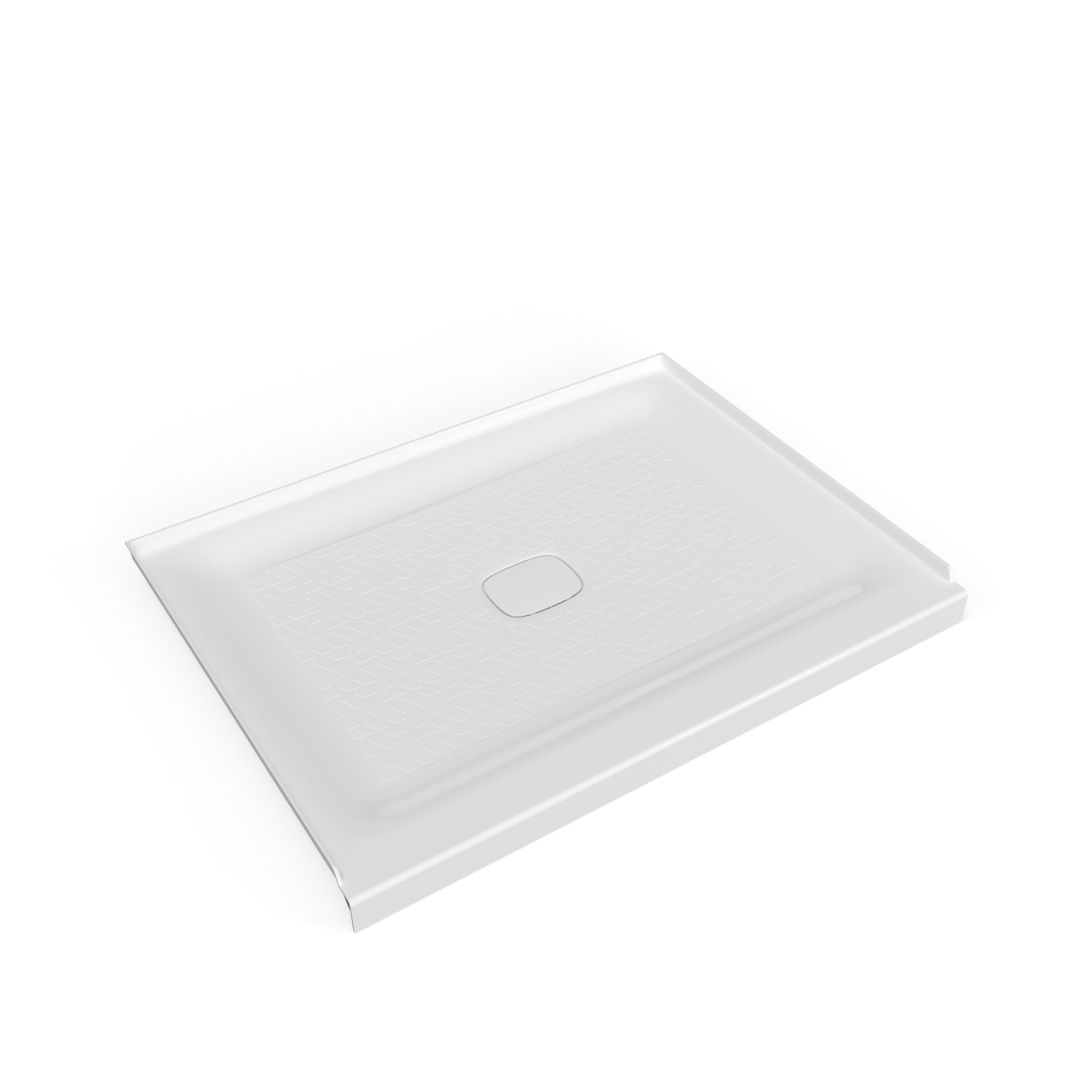 48 x 36-Inch Single Threshold Shower Base with Center Drain | Alternative Image 01 | drain location:Center