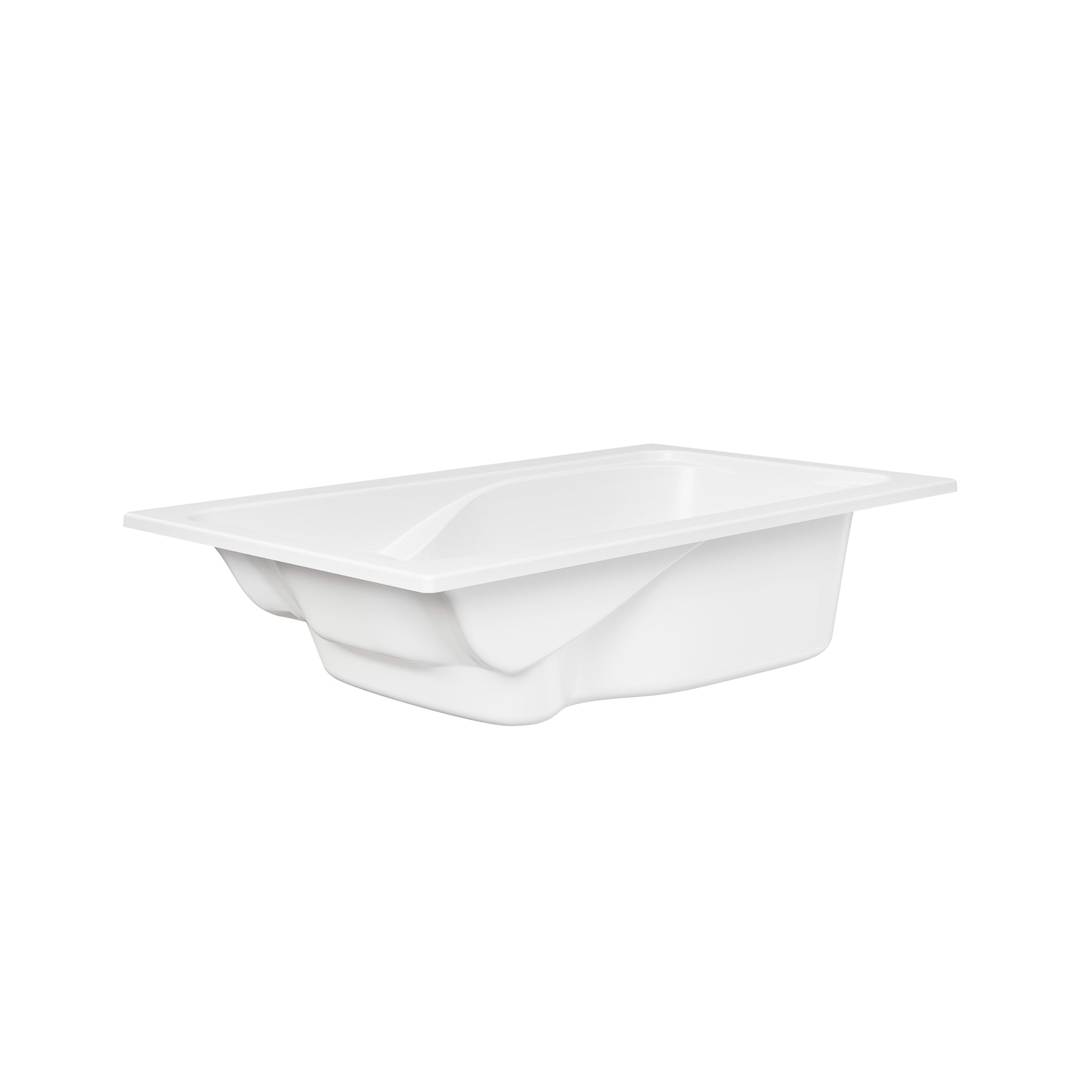 Brielle 72 x 42-Inch Drop-In Bathtub | Alternative Image 03