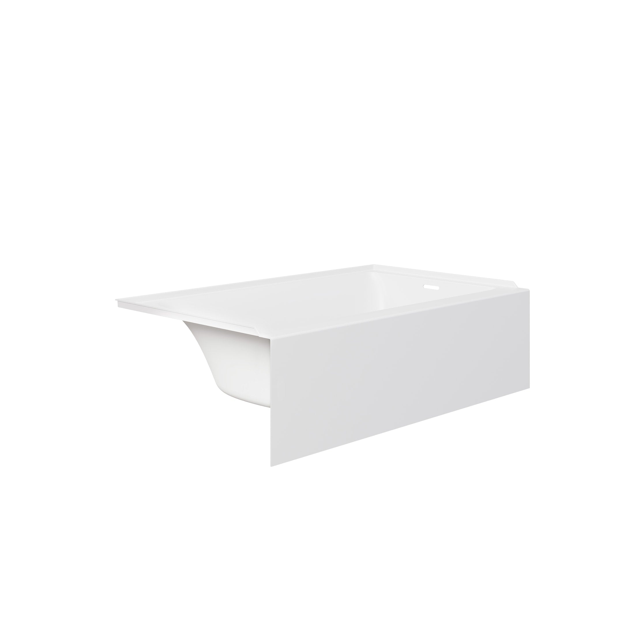Kipton 60 x 30-Inch Integral Apron Bathtub With Right-Hand Drain | Alternative Image 03 | length:60 | drain location:Right