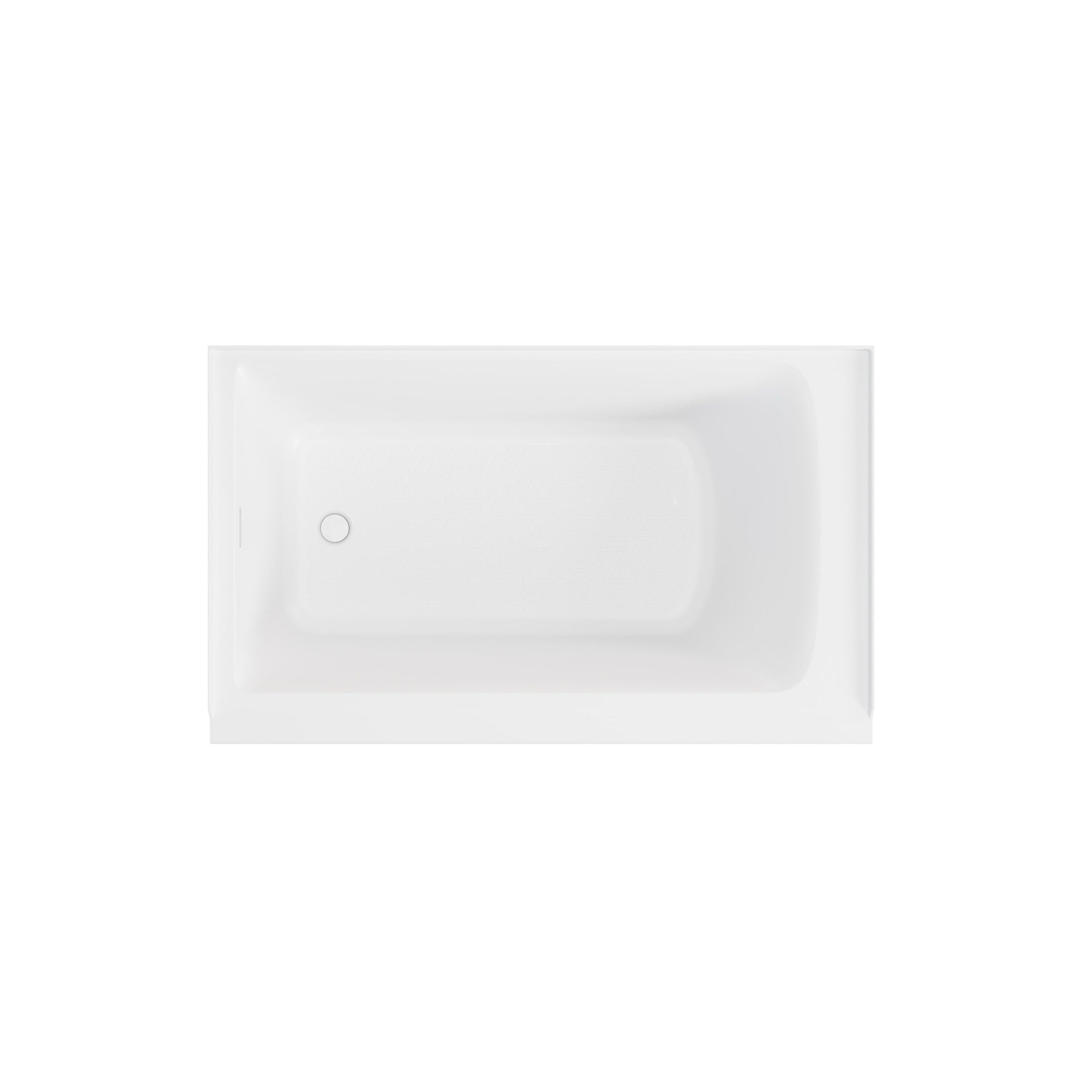 Kipton 60 x 30-Inch Integral Apron Bathtub With Left-Hand Drain | Alternative Image 04 | length:60 | drain location:Left