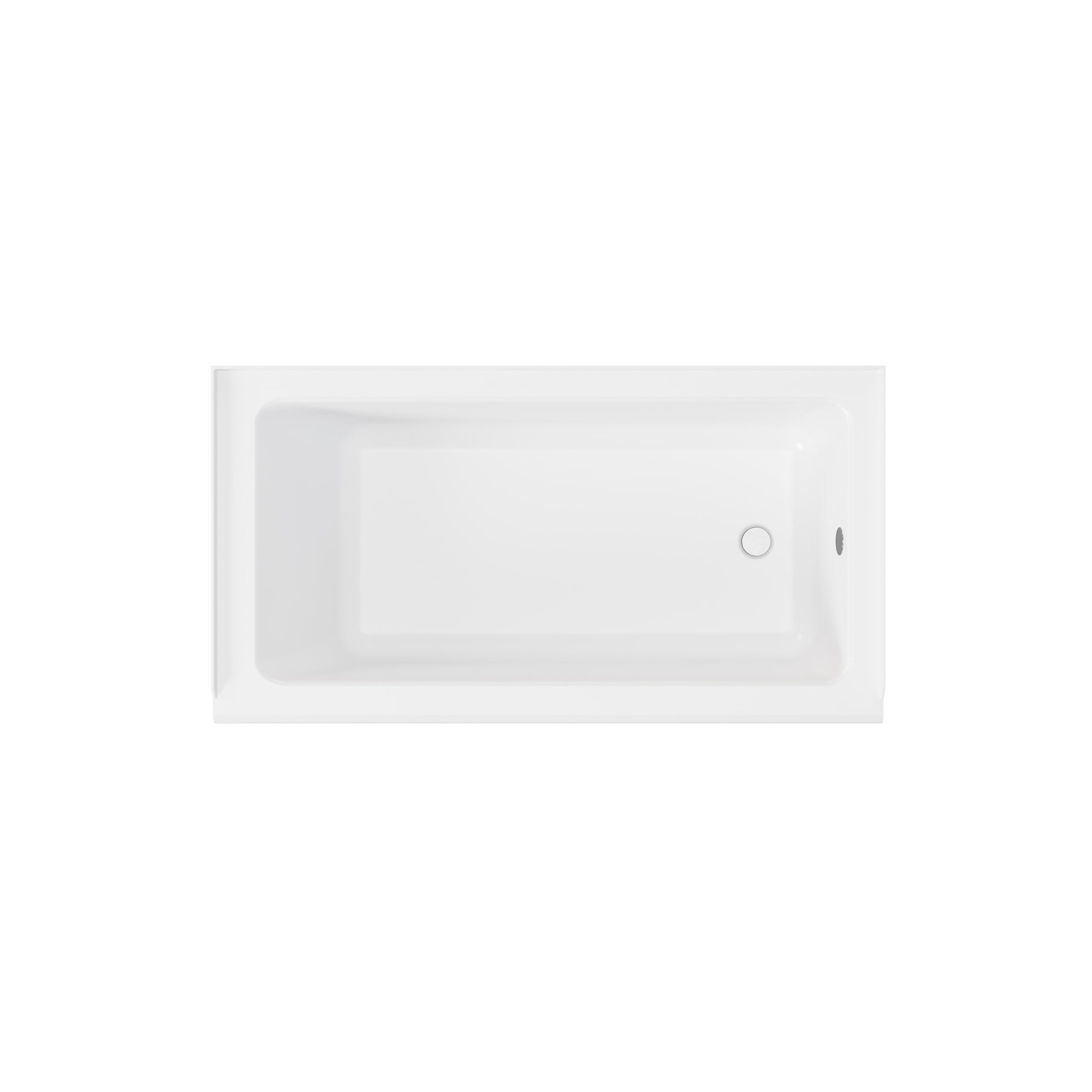 Nolyn 60 x 30-Inch Integral Apron Bathtub Above Floor Rough with Left-Hand Outlet | Alternative Image 05 | drain location:Left