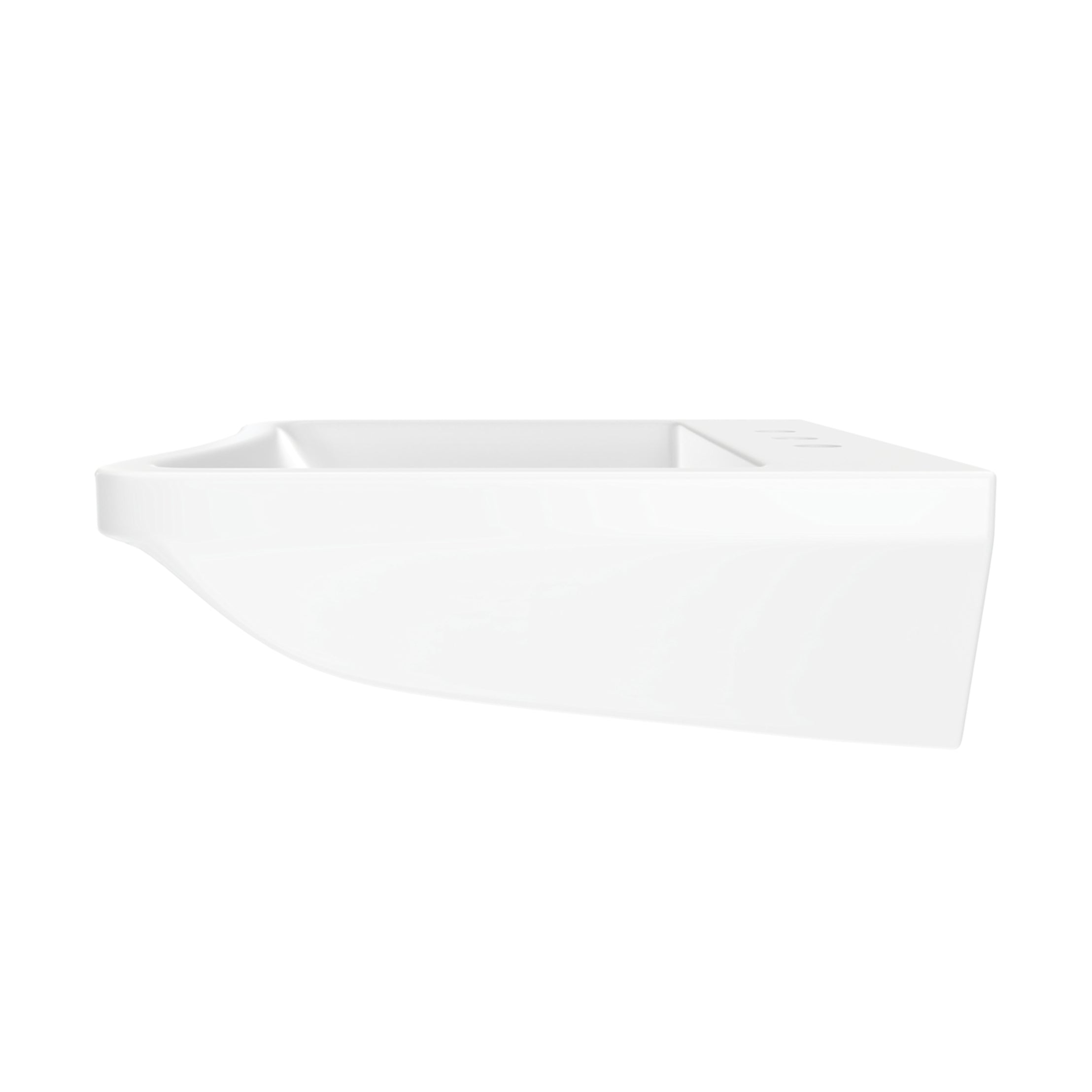 Lea 26 Inch Wall Mounted Bathroom ADA Sink | Alternative Image 04 | faucet centers:8"