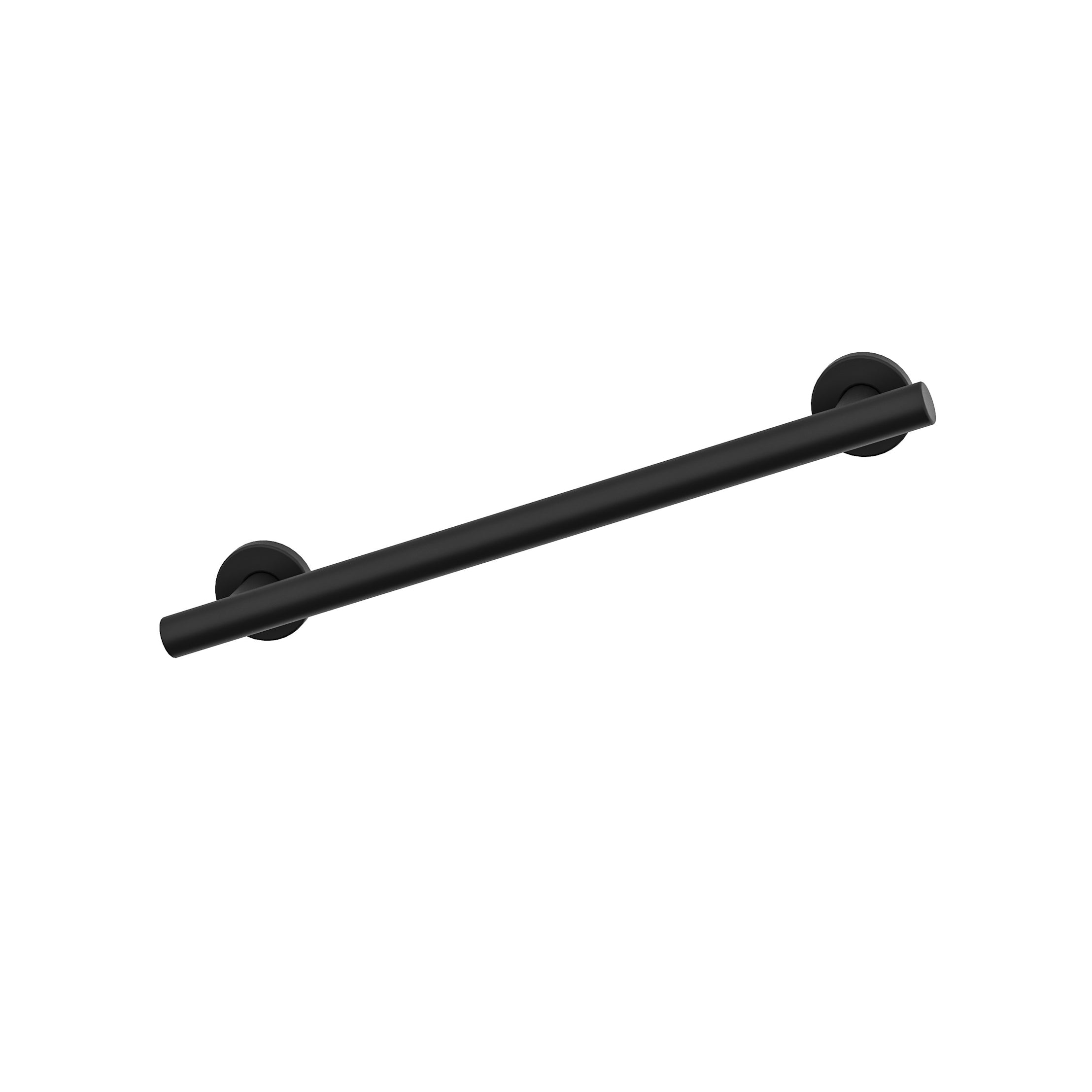 Salus 24 Inch Bathroom Grab Bar - Matte Black | Alternative Image 01 | length:24 | finish:Matte Black