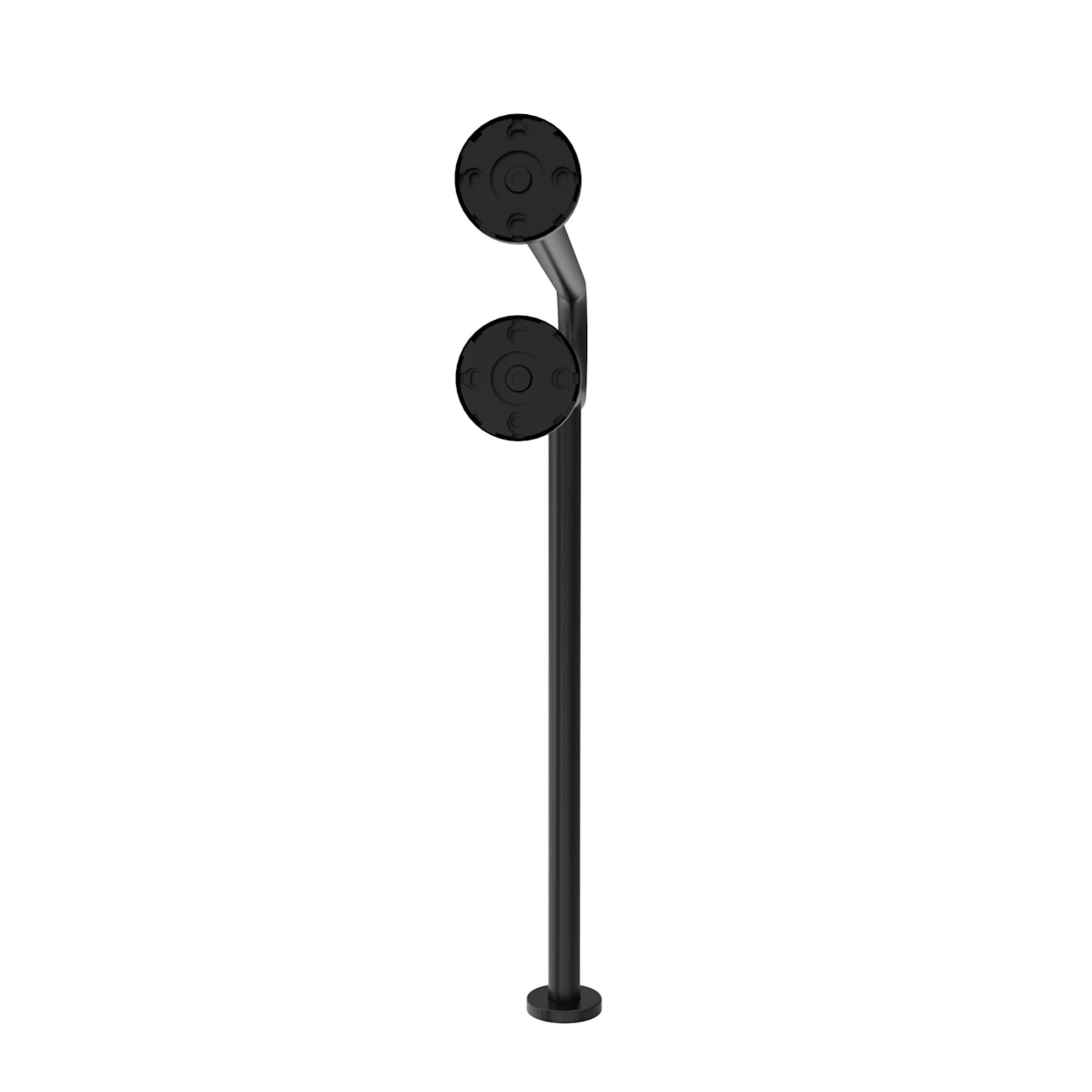 Cohors 28 Inch Toilet Grab Bar - Matte Black | Alternative Image 04 | finish:Matte Black