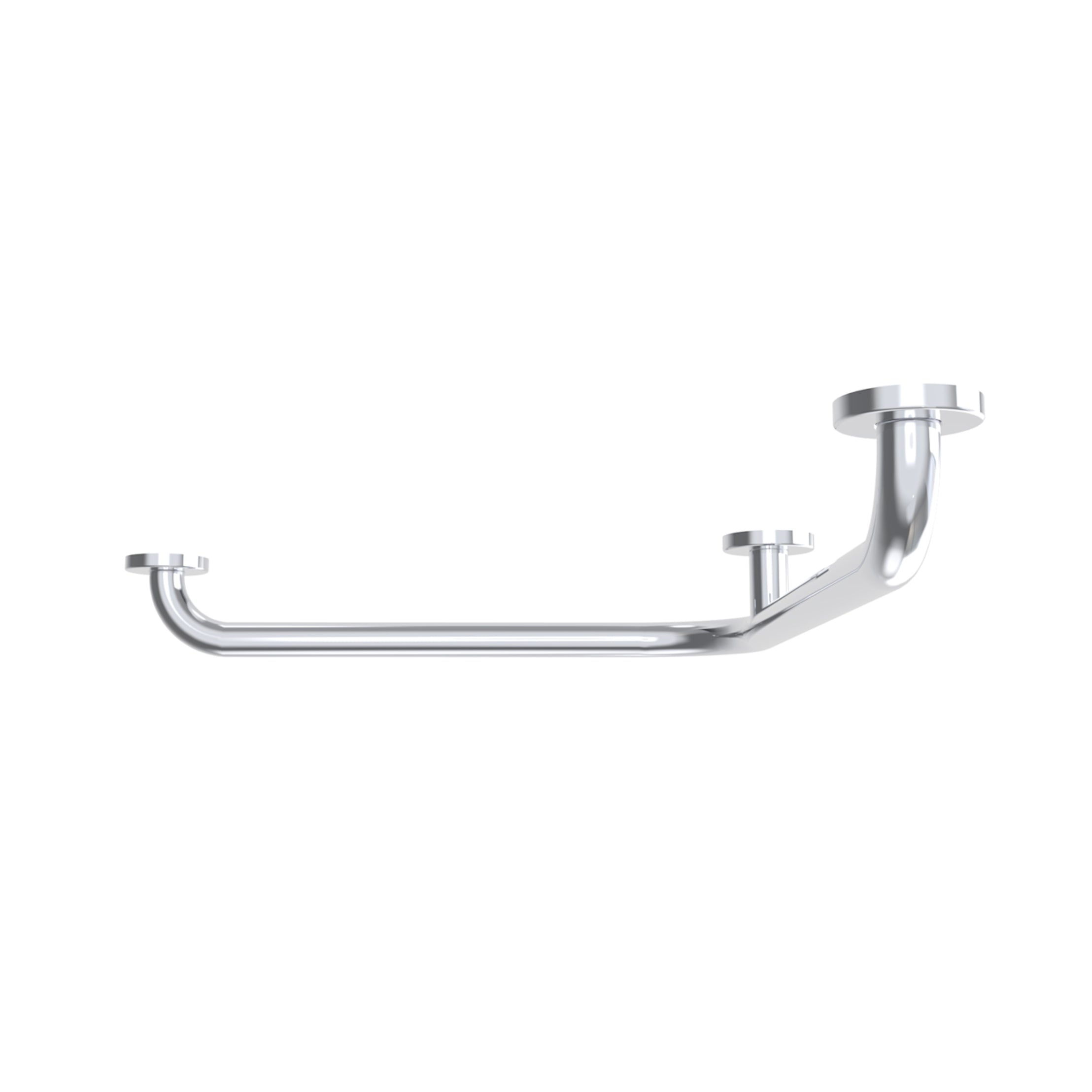 Clavis 28 Inch Bathroom Grab Bar - Chrome | Alternative Image 02 | finish:Chrome