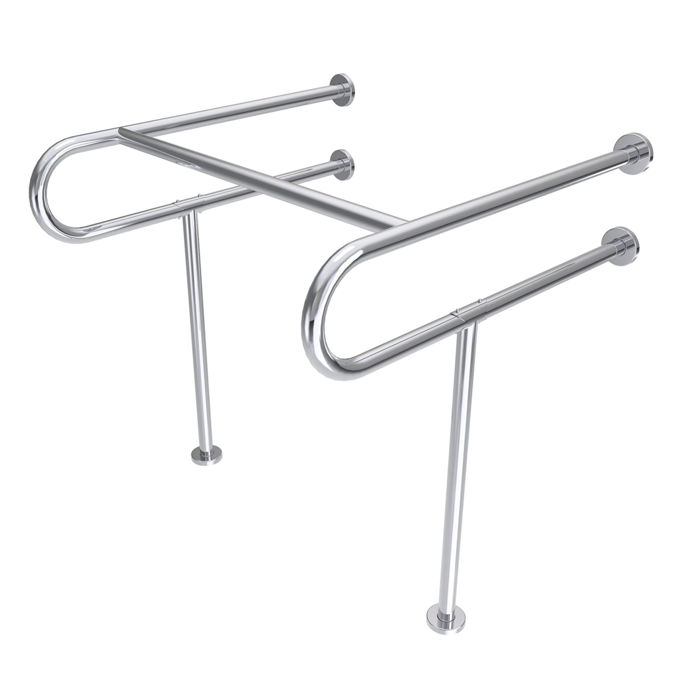 Cohors 32 Inch Sink Grab Bar - Chrome | Alternative Image 02 | finish:Chrome