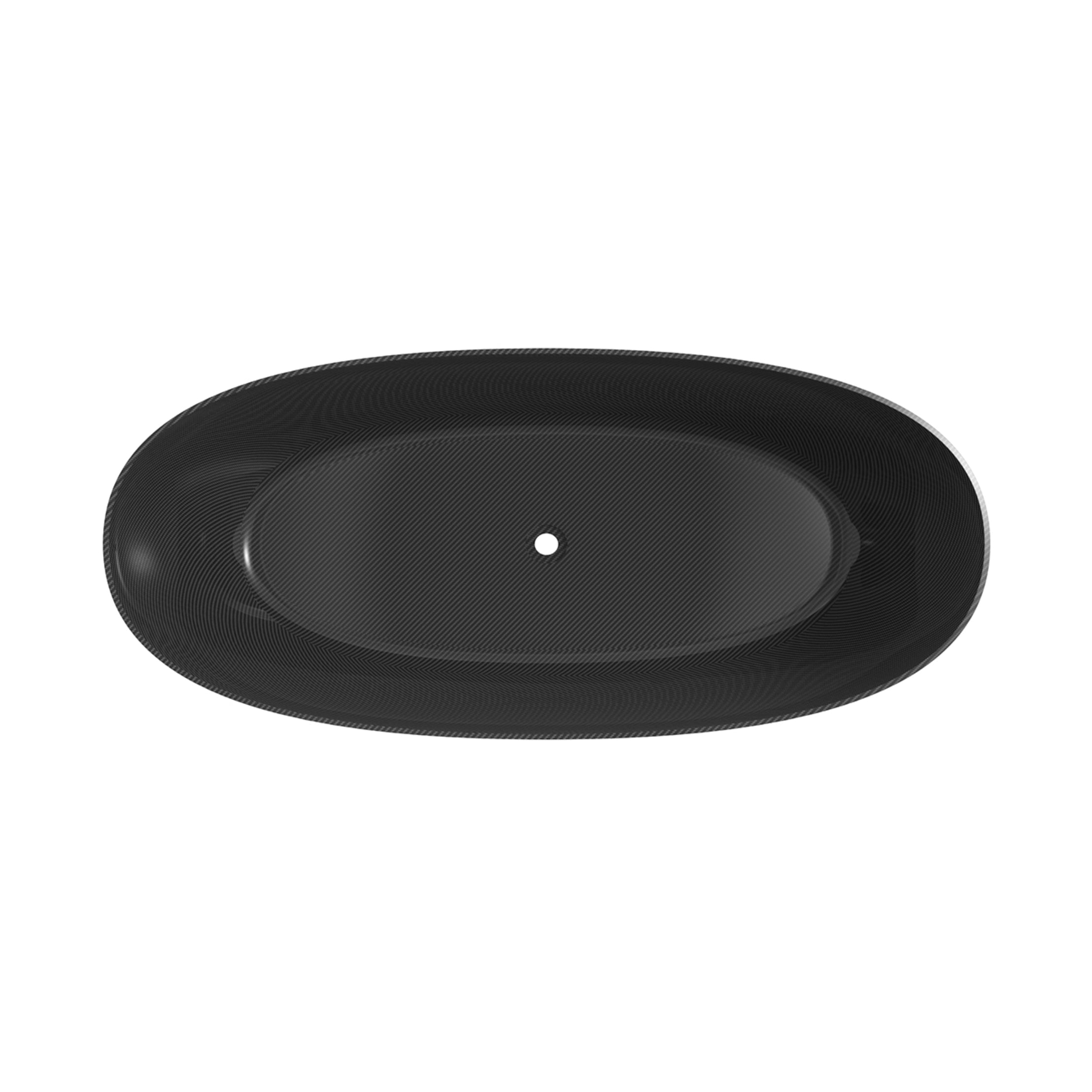 Soren 67 Inch Carbon Fiber Freestanding Tub | Alternative Image 03