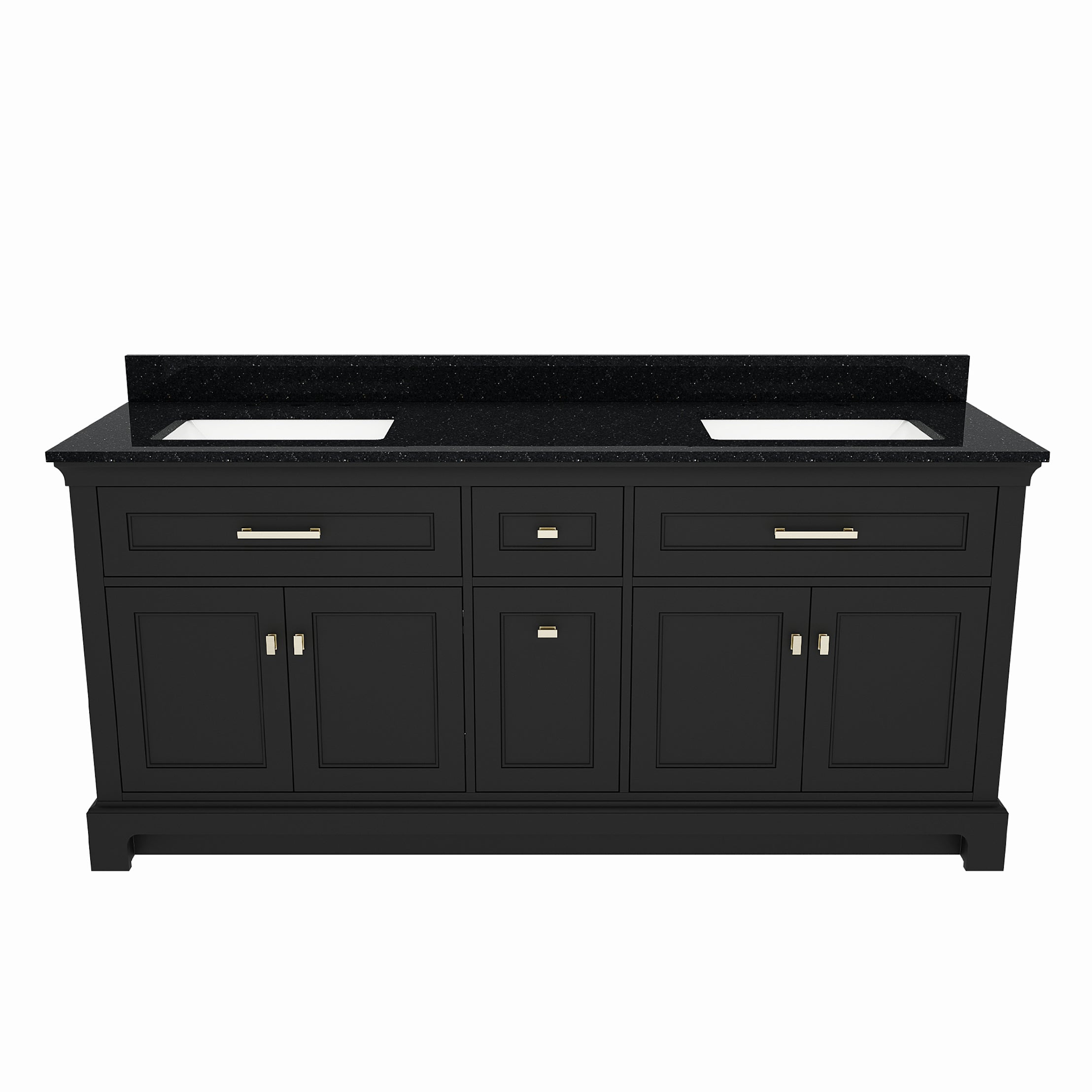 Bronson 72-Inch Double Vanity Base | MWS – MAIDSTONE | DXV