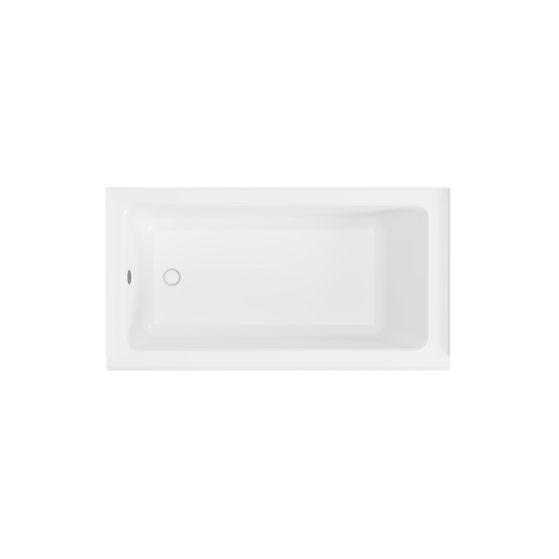 Nolyn 60 x 30-Inch Integral Apron Bathtub Above Floor Rough with Left-Hand Outlet | Alternative Image 04 | drain location:Left