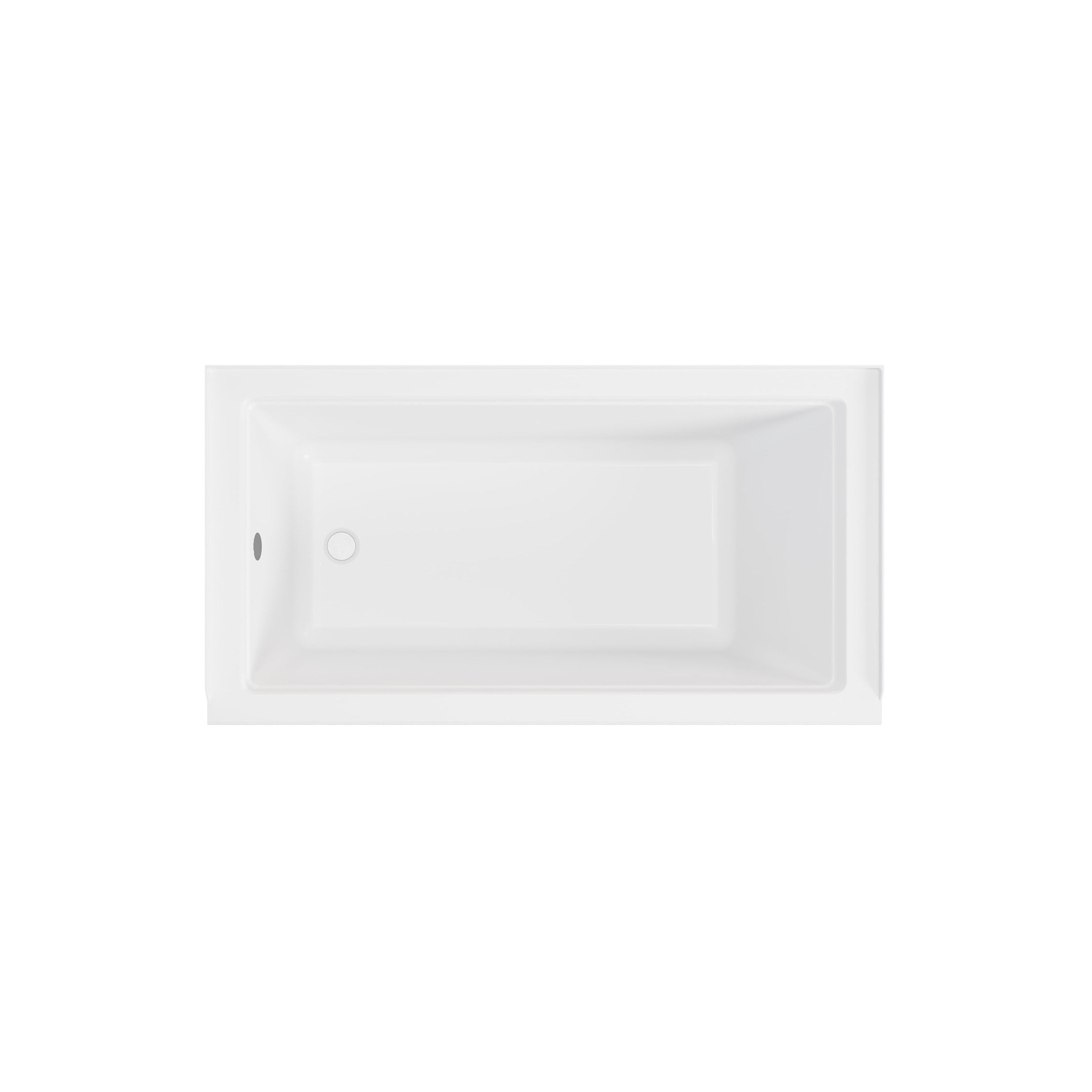 Romy 60 x 32-Inch Integral Apron Bathtub With Left-Hand Outlet | Alternative Image 04 | length:60 | drain location:Left
