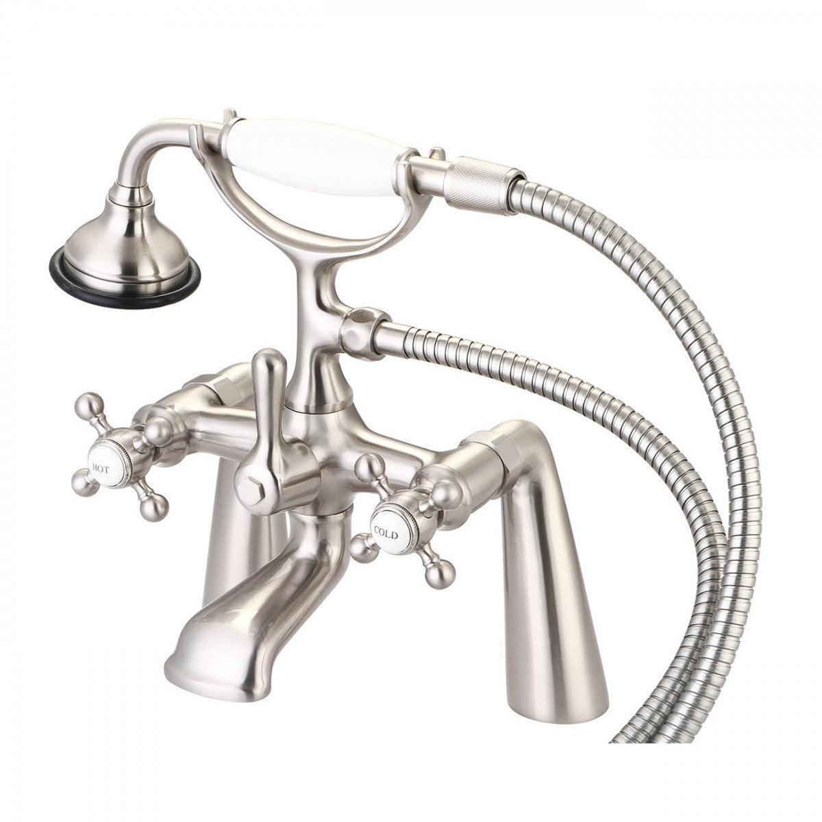 Rim Mount English Telephone Faucet - Classic Spout | Alternative Image 02 | finish:Chrome
