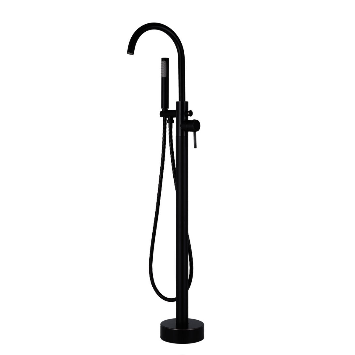Contemporary Freestanding Tub Faucet - Matte Black | Alternative Image 01 | finish:Matte Black