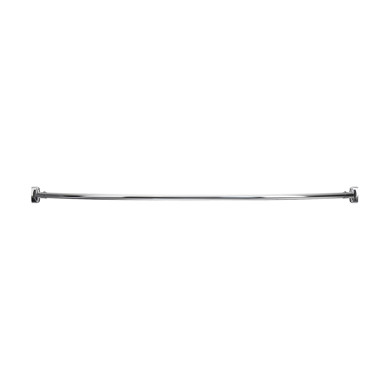 Single Curved Shower Curtain Rod | Alternative Image 03 | finish:Chrome