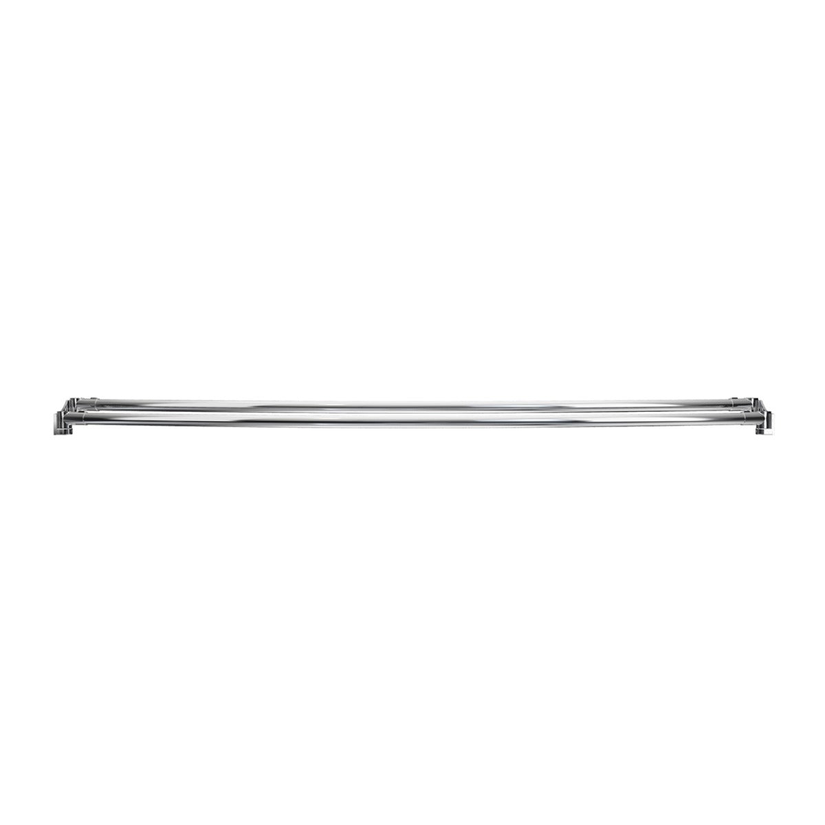 Dual Curved Shower Curtain Rod | Alternative Image 03 | finish:Chrome