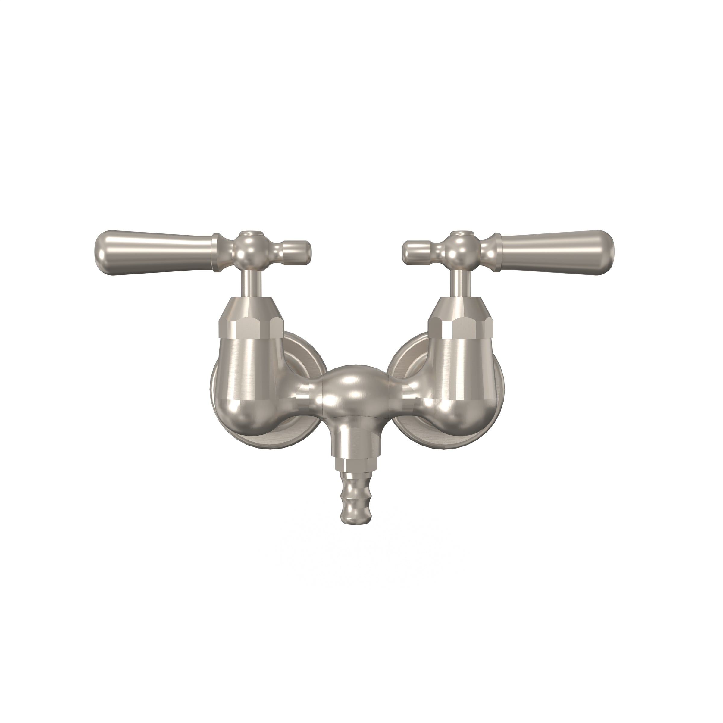 Clawfoot Bathtub Wall Mount Downspout Faucet | Alternative Image 01 | finish:Brushed Nickel
