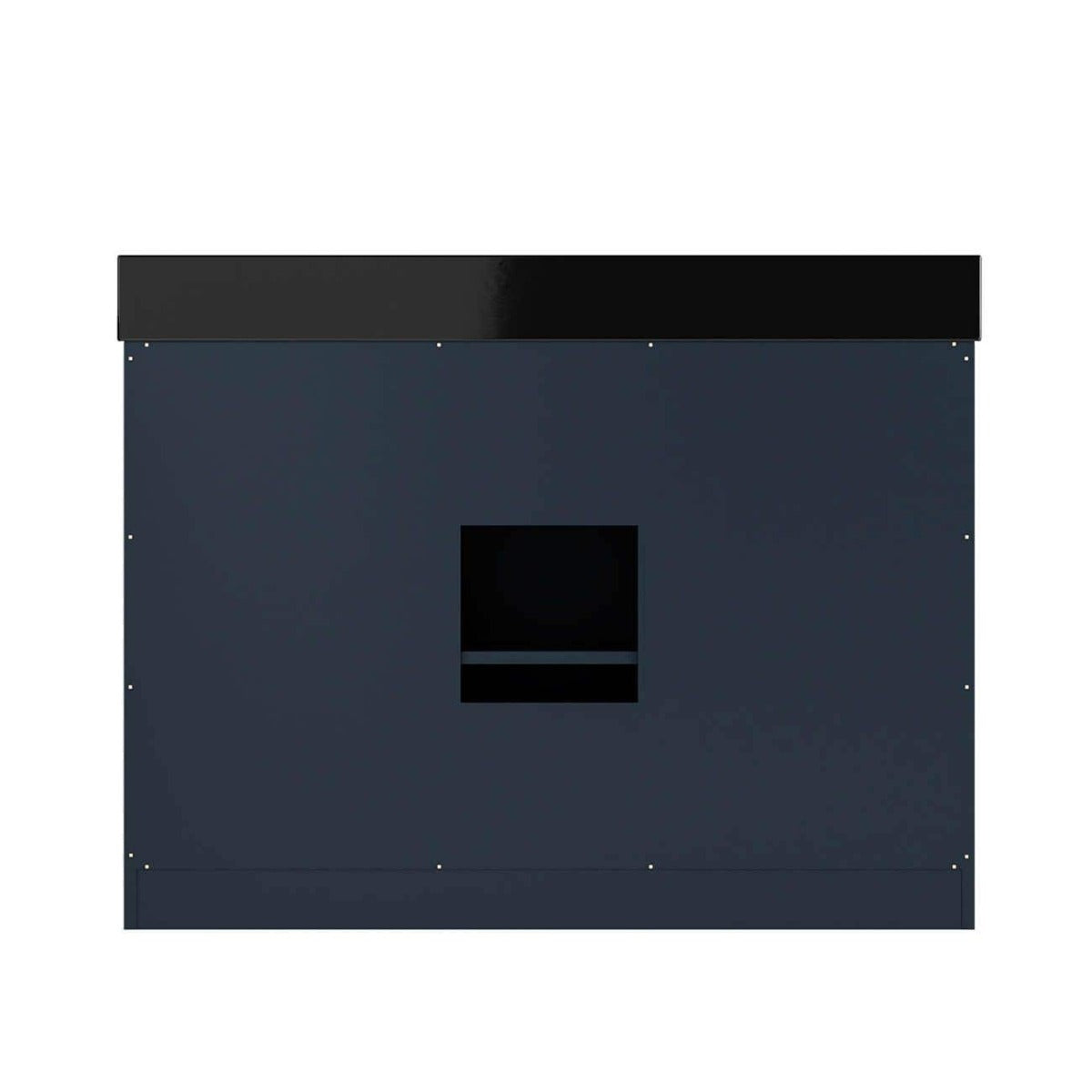 Wexler 48 Inch Solid Oak Bathroom Vanity | Alternative Image 05 | countertop finish:No Top | sink style:None | faucet centers:None